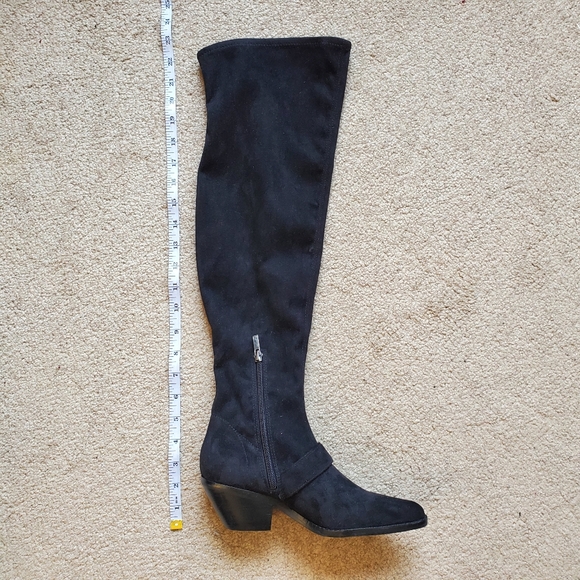 Marc Fisher Suede Over the Knee Boots - Picture 6 of 7